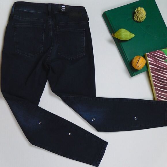 Mavi NWT High waist skinny rhinestone jeans Sz 26 - Picture 4 of 5